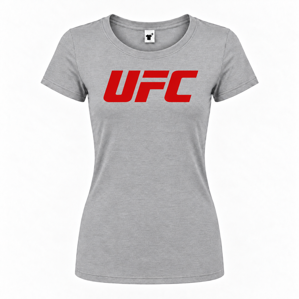 Women's ufc roundneck gray