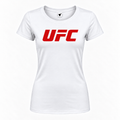 Women's ufc roundneck white