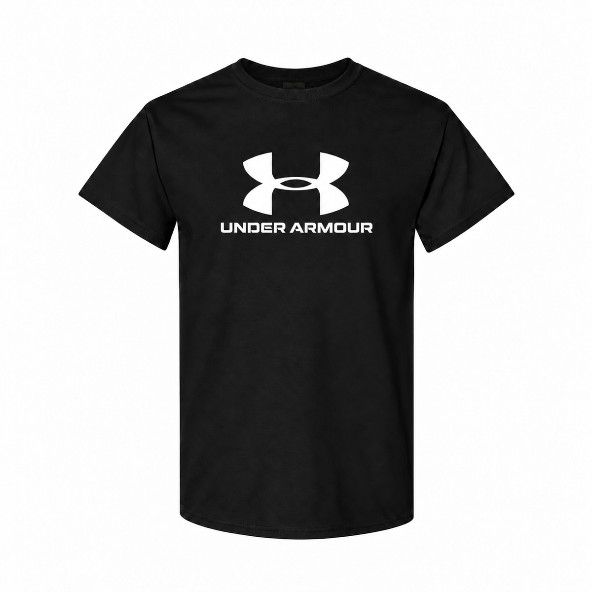 Under Armour youth cotton tee - Black