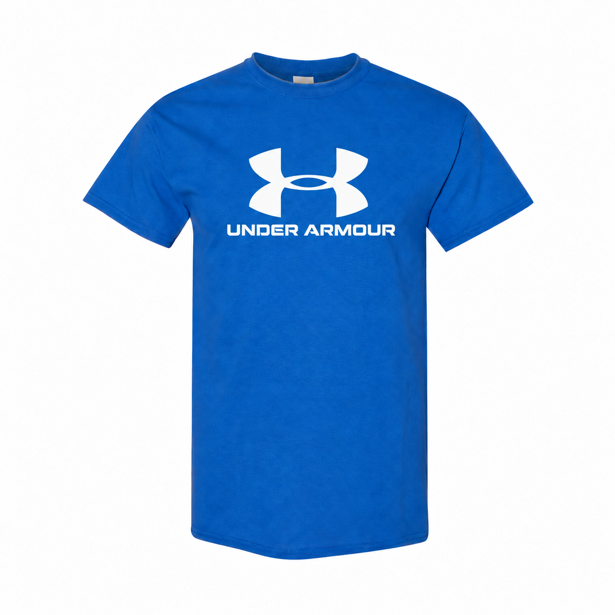 Under Armour youth cotton tee - Royal Blue