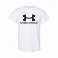 Under Armour youth cotton tee - White