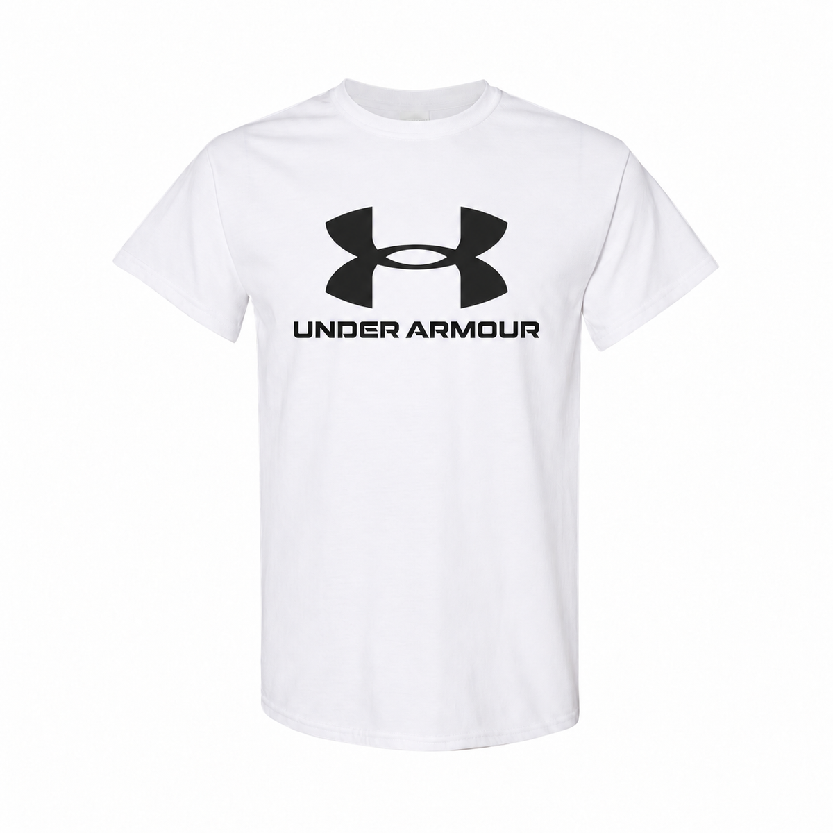 Under Armour youth cotton tee - White