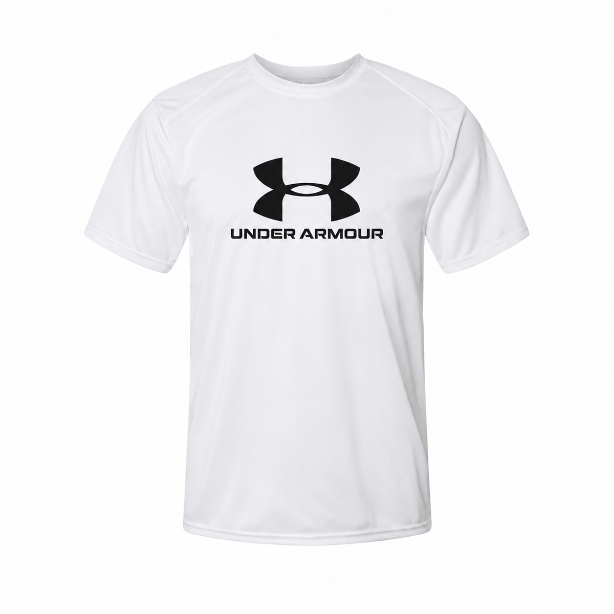 Under Armour youth polyester tee - White