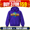 universal studios hollywood sale purple; Special offer: buy 3 for $59. $25 each. Youth Large.
