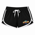 Women's Universal Studios Hollywood Booty Shorts, Black