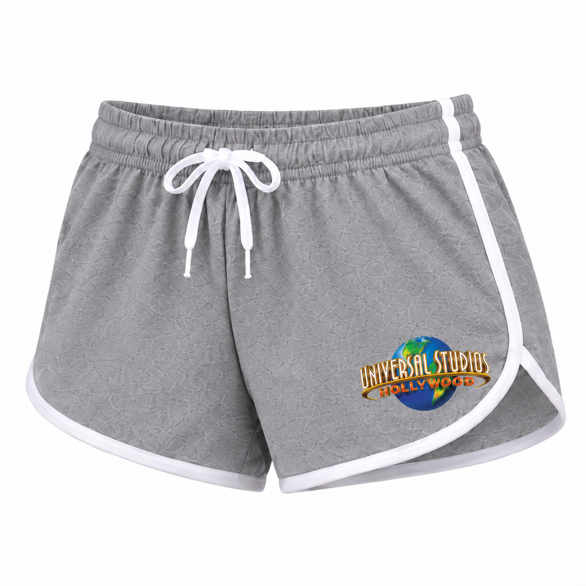 Women's Universal Studios Hollywood Booty Shorts, Gray