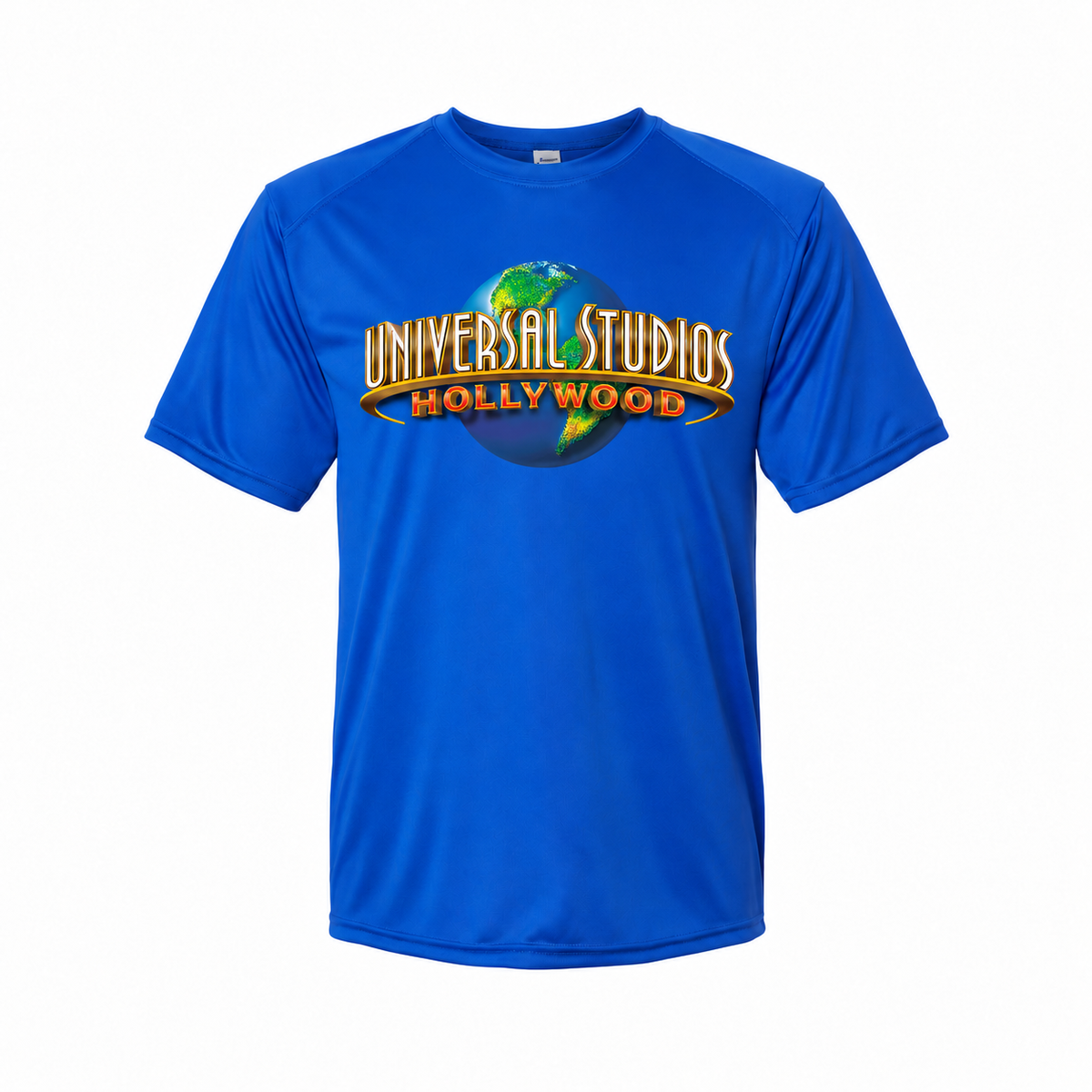 Universal Studios Hollywood youth polyester tee - Royal Blue