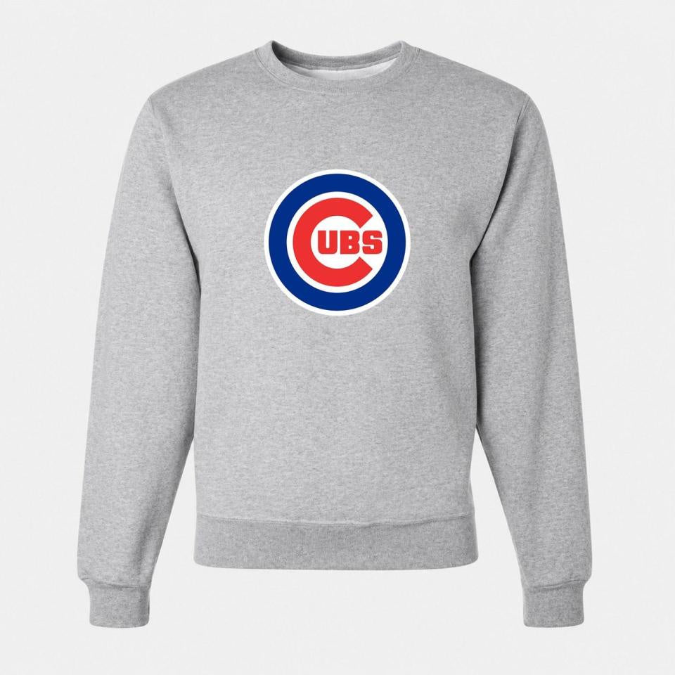 Men's Chicago Cubs Crewneck Sweatshirt - Gray