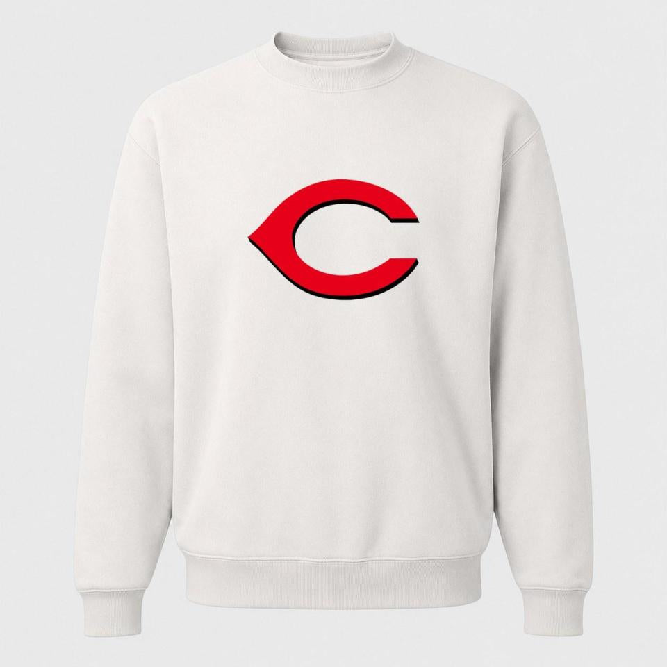 Men's Cincinnati Reds Crewneck Sweatshirt - White