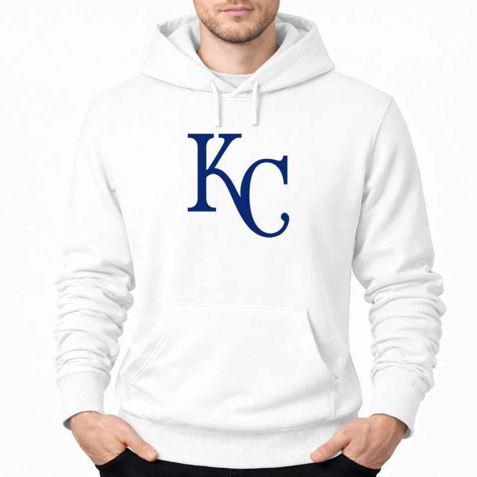 Men's Kansas City Royals Pullover Hoodie - White