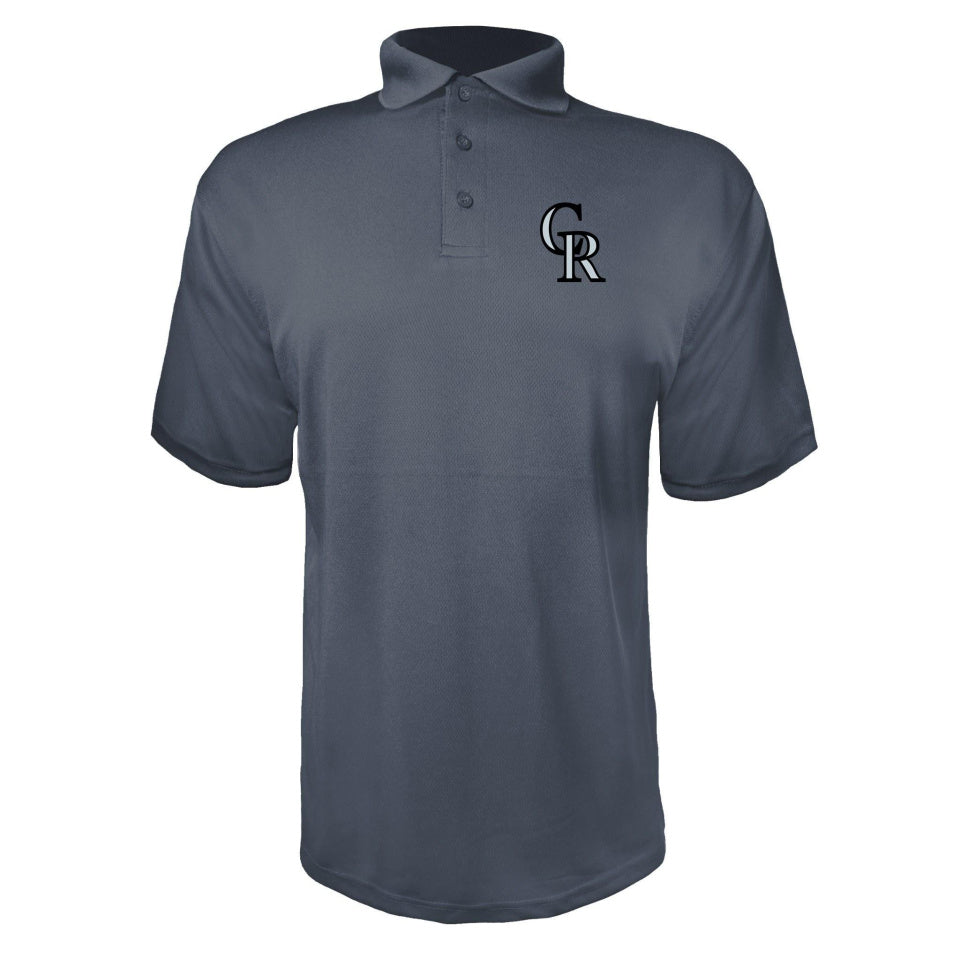 Men's Colorado Rockies Quarter Zip - Black