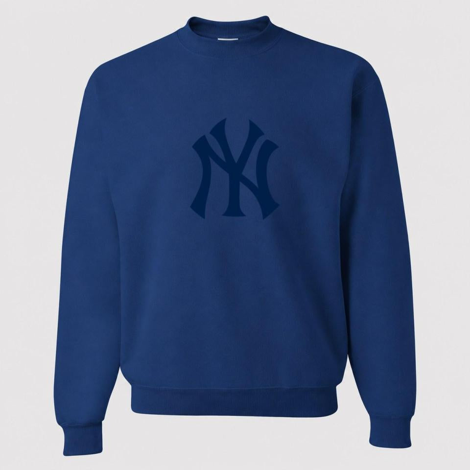 Men's New York Yankees Crewneck Sweatshirt - Blue
