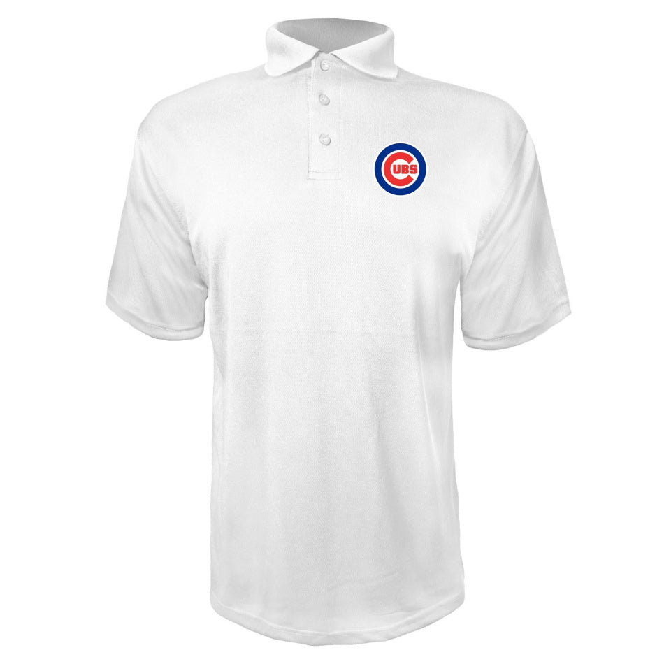 Men's Chicago Cubs Quarter Zip - White