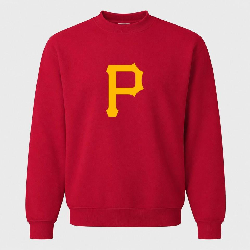 Men's Pittsburgh Pirates Crewneck Sweatshirt - Red