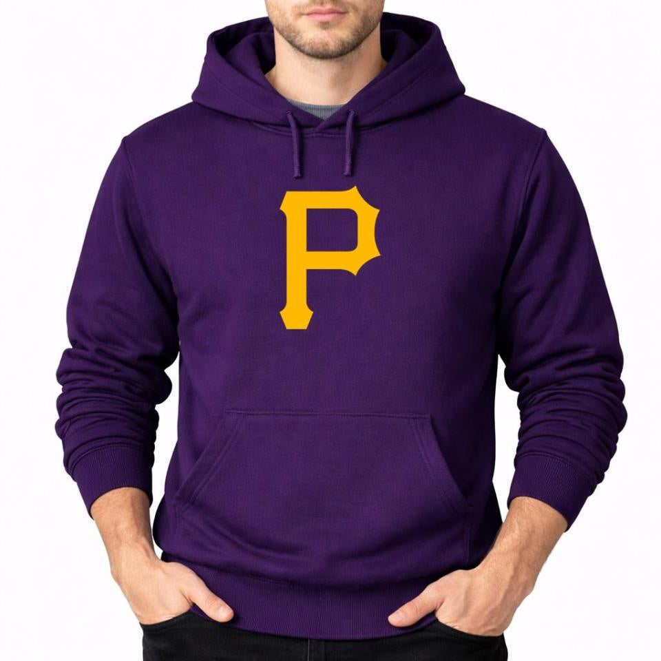 Men's Pittsburgh Pirates Pullover Hoodie - Purple