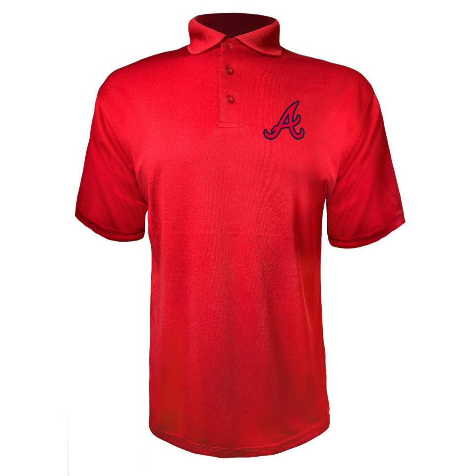 Men's Atlanta Braves Quarter Zip - Light Gray