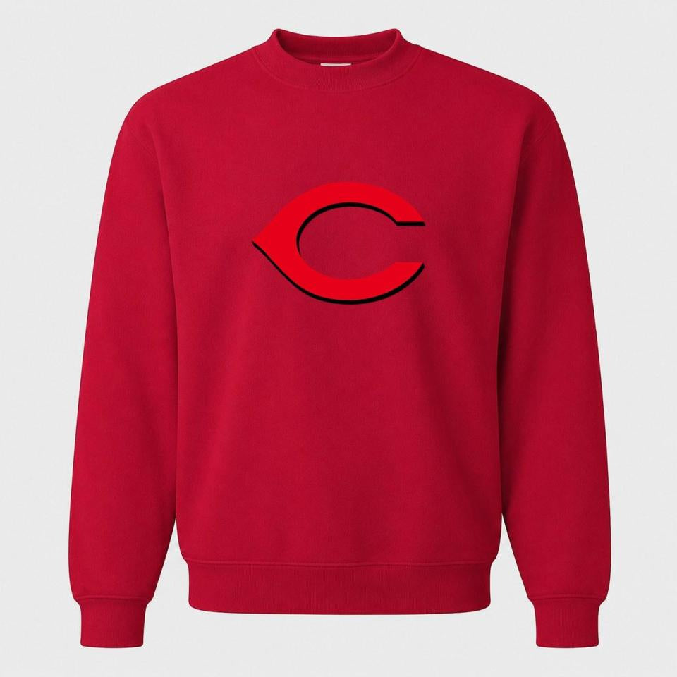 Men's Cincinnati Reds Crewneck Sweatshirt - Red