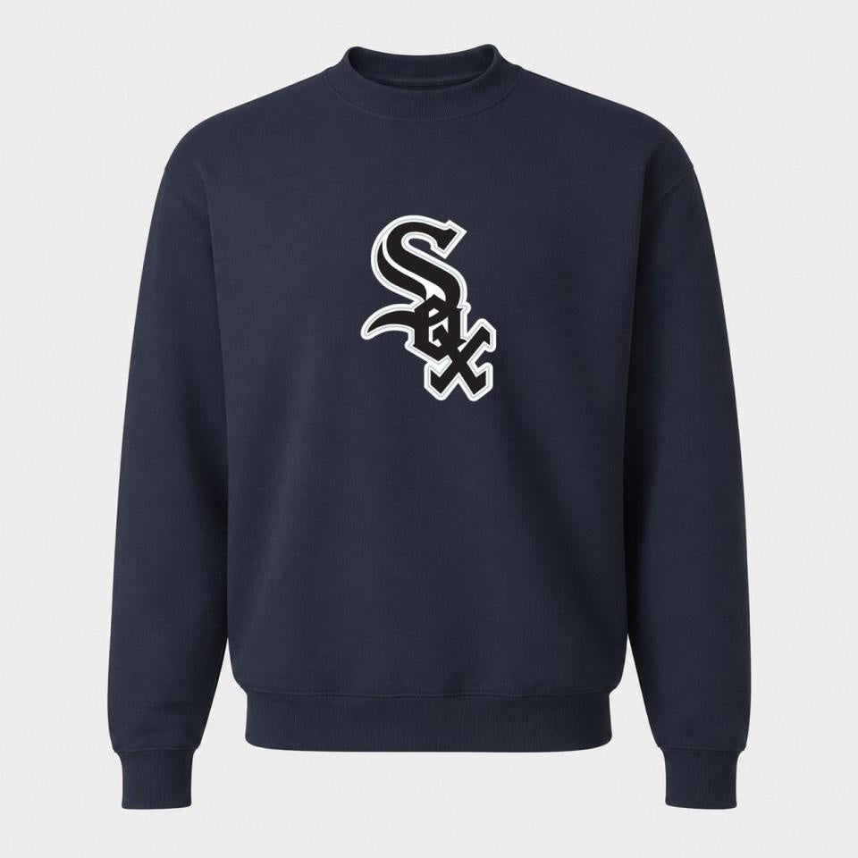 Men's Chicago White Sox Crewneck Sweatshirt - Navy