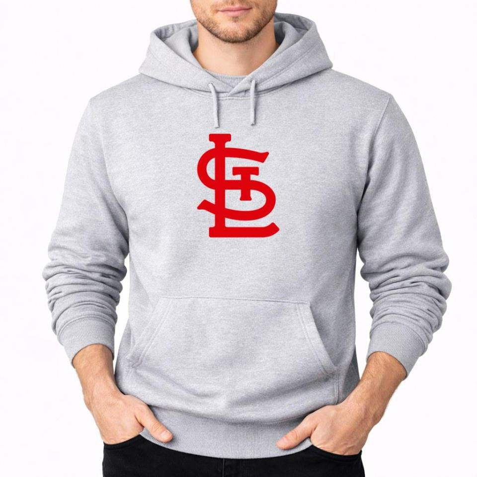 Men's St. Louis Cardinals Pullover Hoodie - Gray