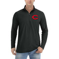 Men's Cincinnati Reds Polyester Polo - Black