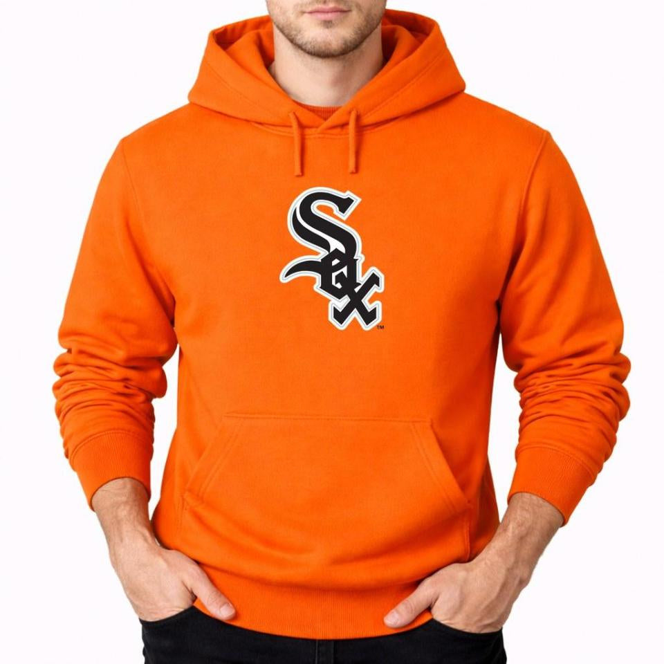 Men's Chicago White Sox Pullover Hoodie - Orange
