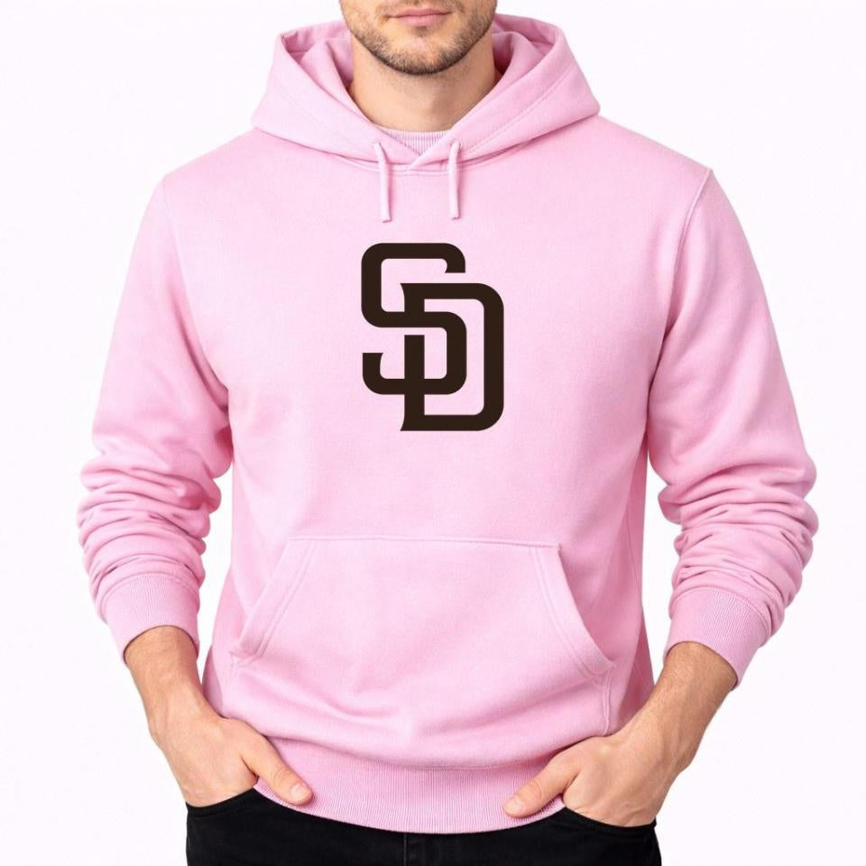 Men's San Diego Padres Pullover Hoodie - Pink