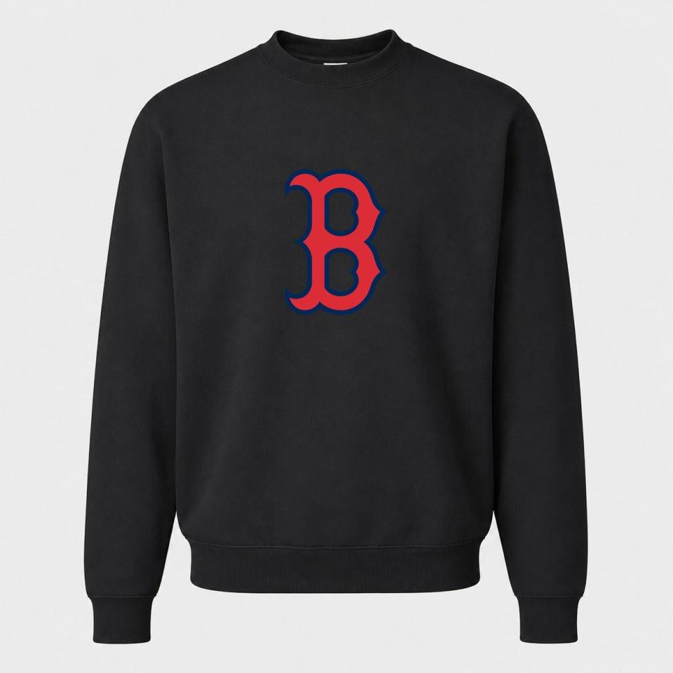 Men's Boston Red Sox Crewneck Sweatshirt - Black