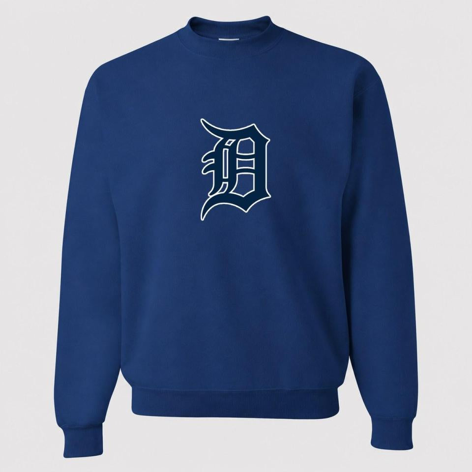 Men's Detroit Tigers Crewneck Sweatshirt - Blue
