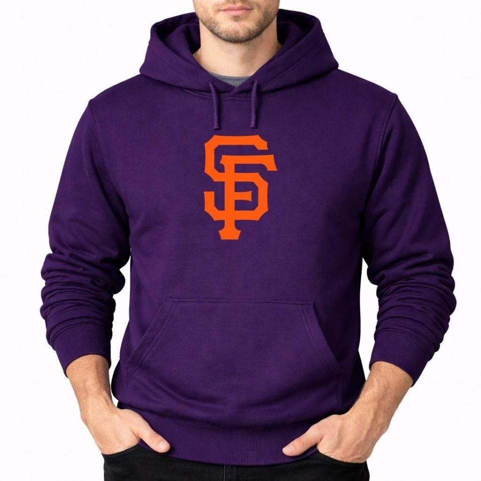 Men's San Francisco Giants Pullover Hoodie - Purple