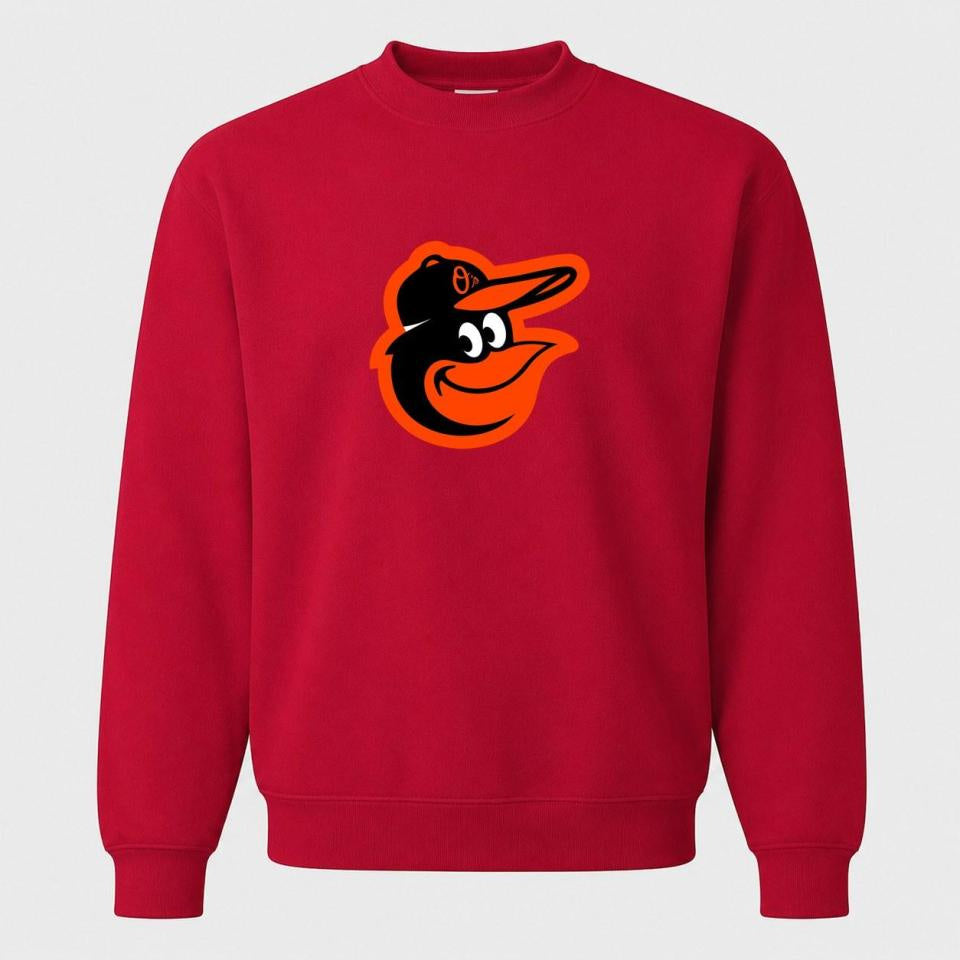 Men's Baltimore Orioles Crewneck Sweatshirt - Red