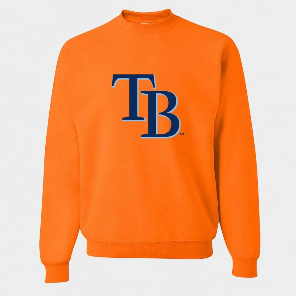 Men's Tampa Bay Rays Crewneck Sweatshirt - Orange