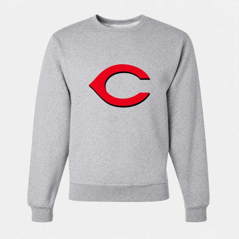 Men's Cincinnati Reds Crewneck Sweatshirt - Gray