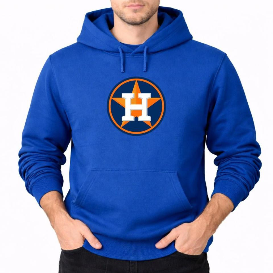 Men's Houston Astros Pullover Hoodie - Royal Blue