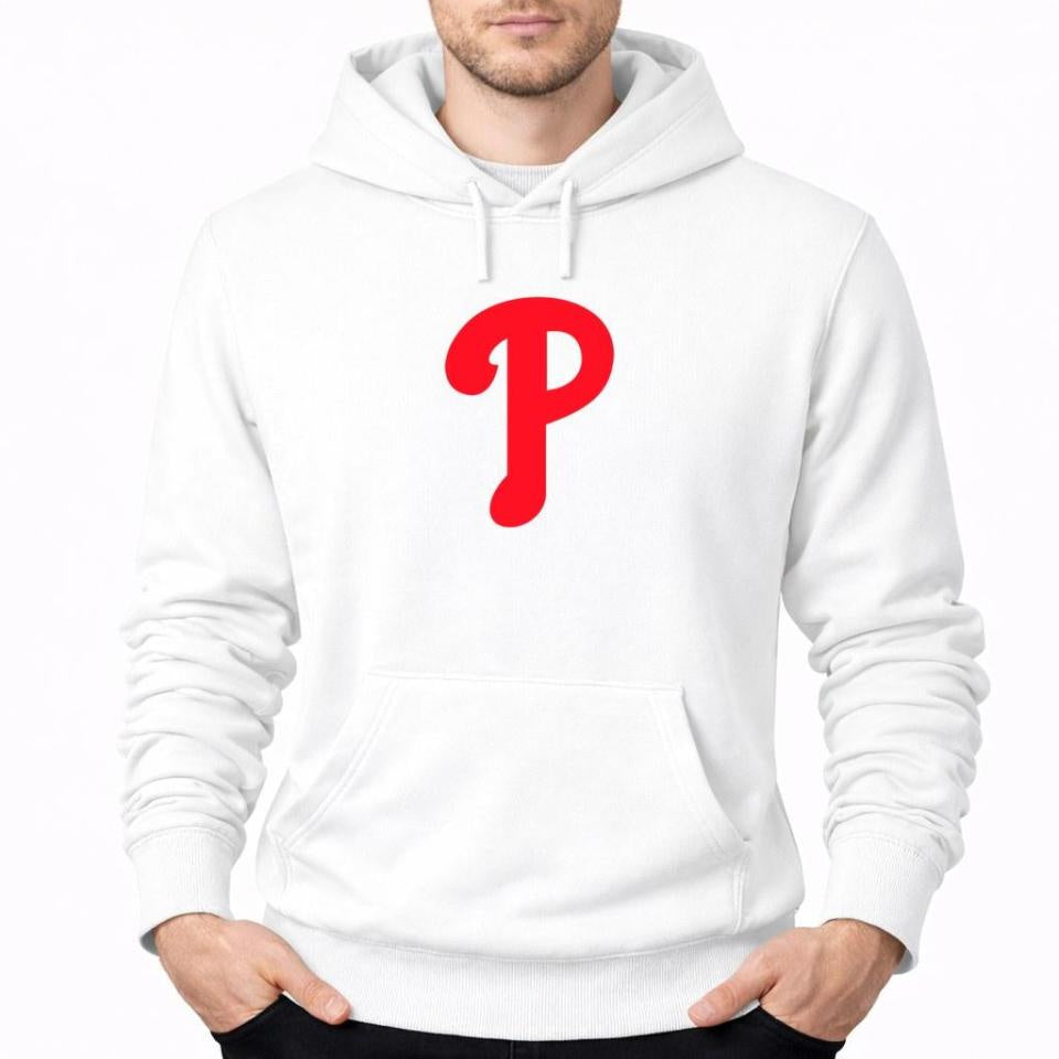 Men's Philadelphia Phillies Pullover Hoodie - White