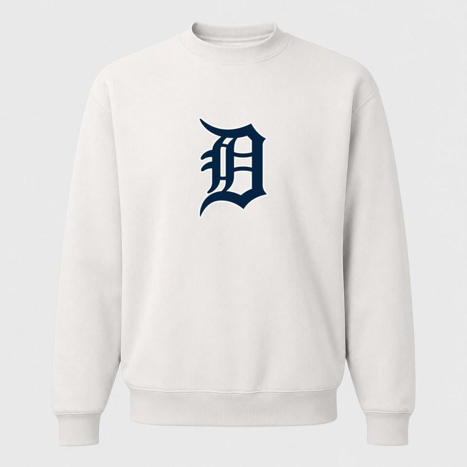 Men's Detroit Tigers Crewneck Sweatshirt - White