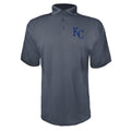 Men's Kansas City Royals Quarter Zip - Black