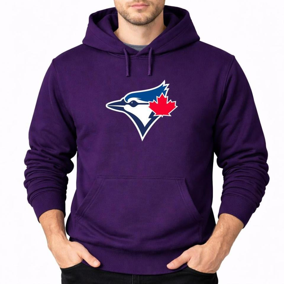 Men's Toronto Blue Jays Pullover Hoodie - Purple
