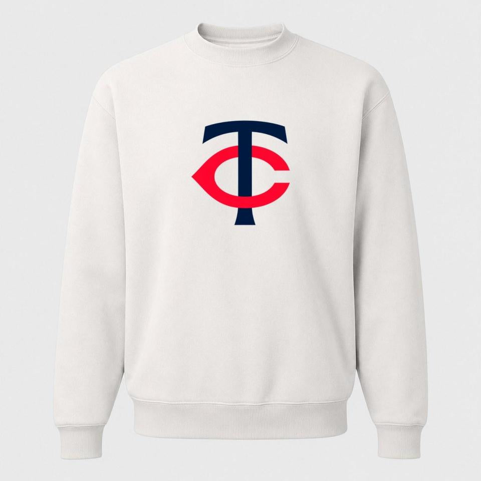 Men's Minnesota Twins Crewneck Sweatshirt - White