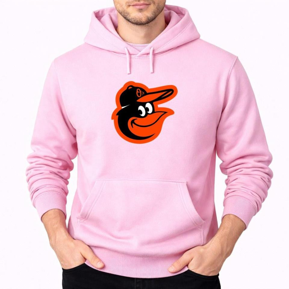 Men's Baltimore Orioles Pullover Hoodie - Pink