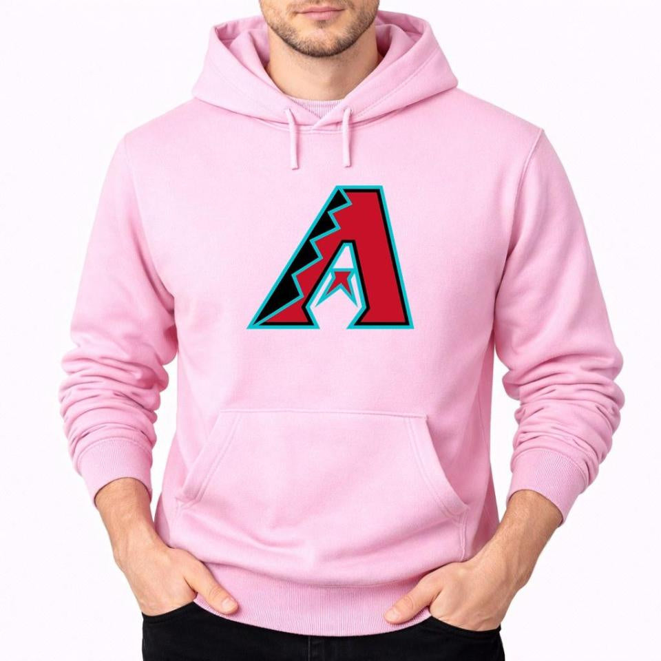 Men's Arizona Diamondbacks Pullover Hoodie - Pink