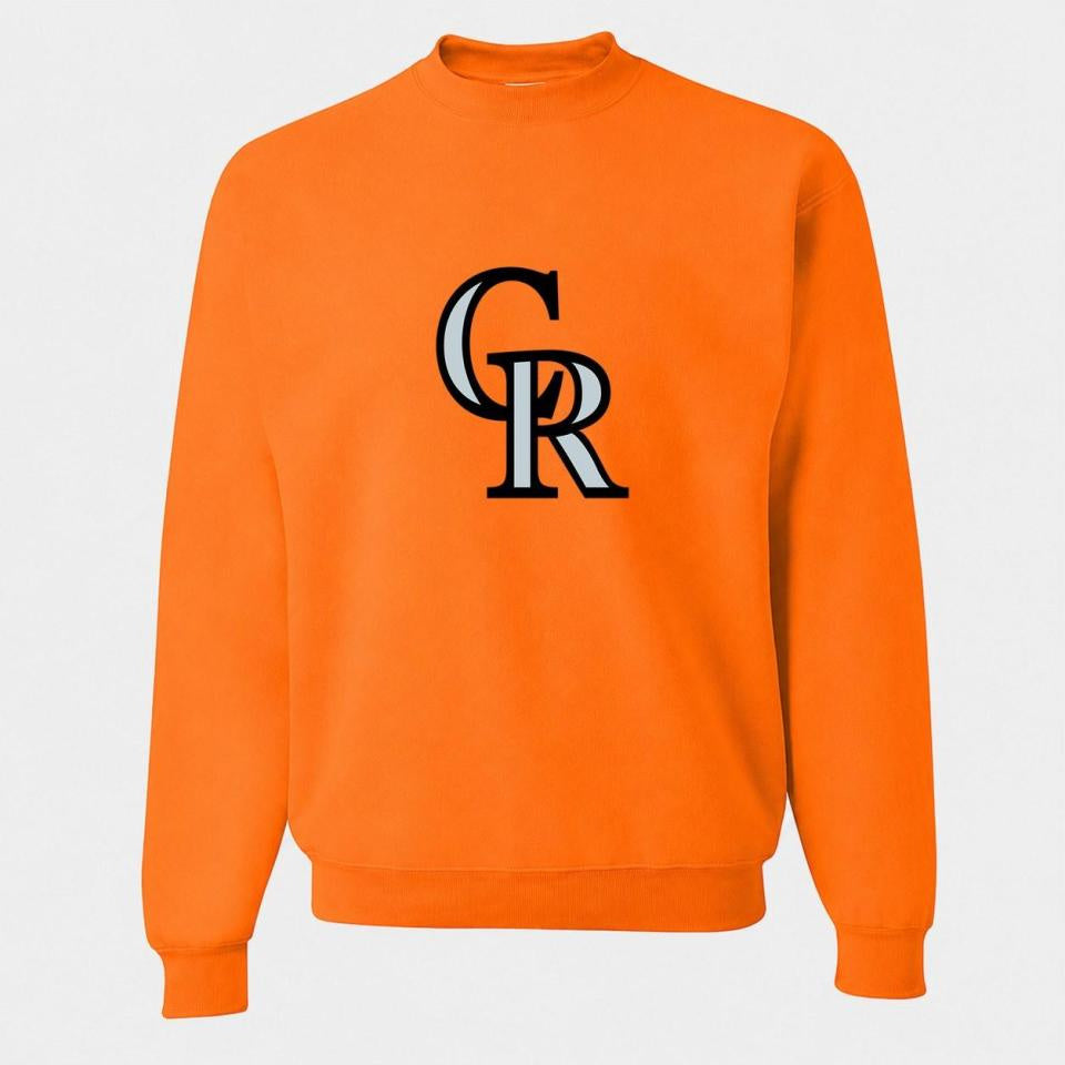 Men's Colorado Rockies Crewneck Sweatshirt - Orange