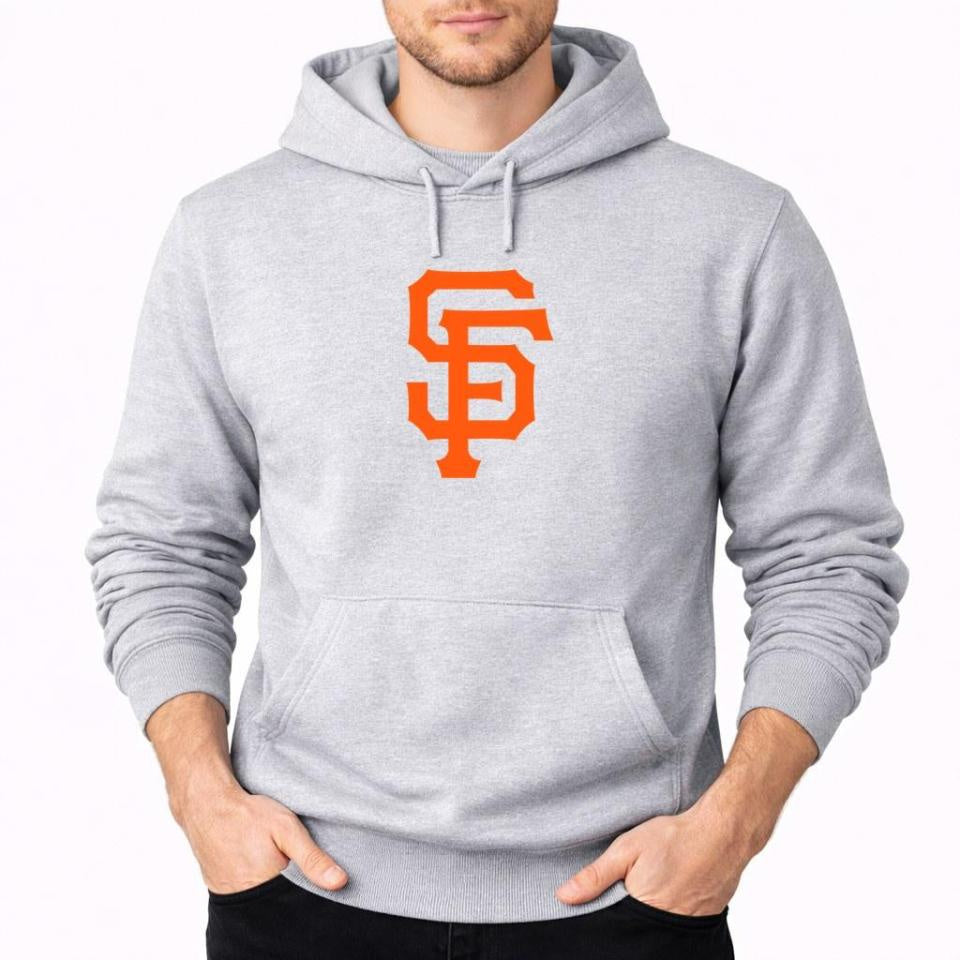 Men's San Francisco Giants Pullover Hoodie - Gray
