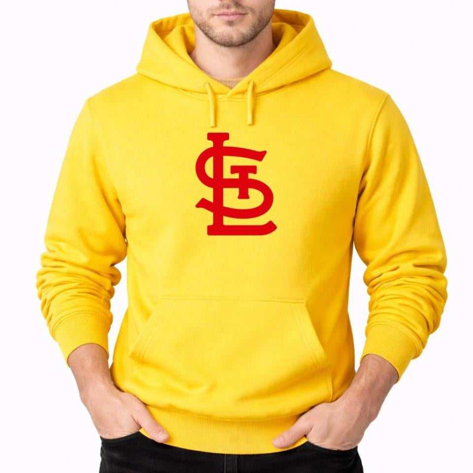 Men's St. Louis Cardinals Pullover Hoodie - Yellow