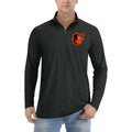 Men's Baltimore Orioles Polyester Polo - Black