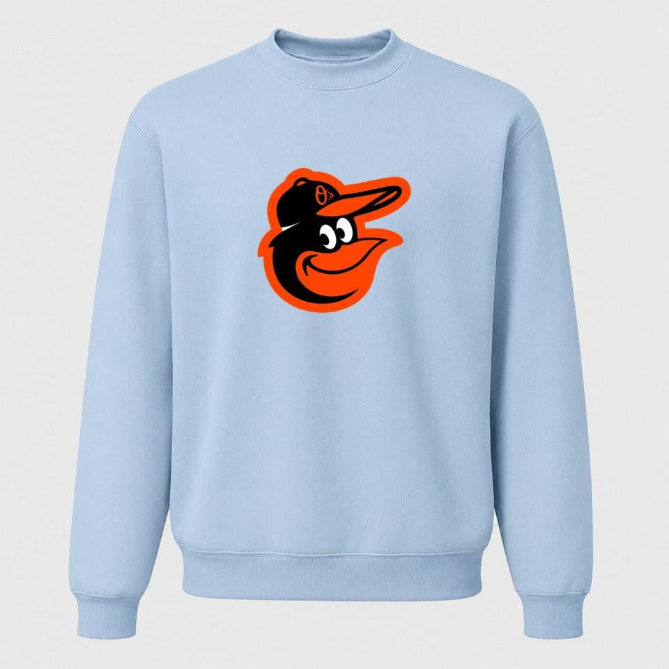 Men's Baltimore Orioles Crewneck Sweatshirt - Sky Blue