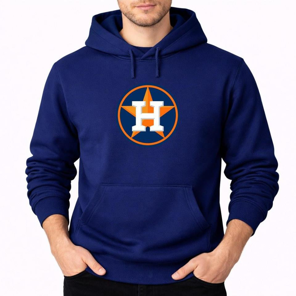 Men's Houston Astros Pullover Hoodie - Navy