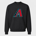Men's Arizona Diamondbacks Crewneck Sweatshirt - Black
