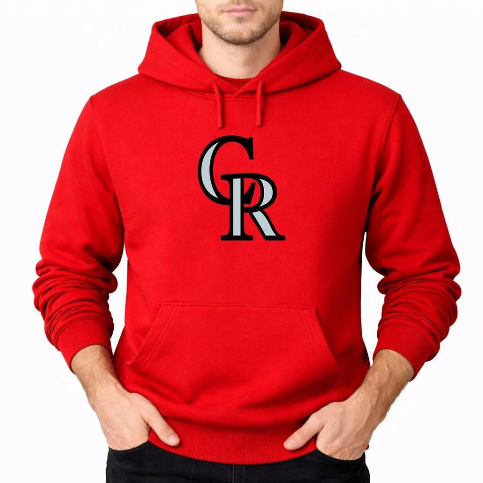 Men's Colorado Rockies Pullover Hoodie - Red
