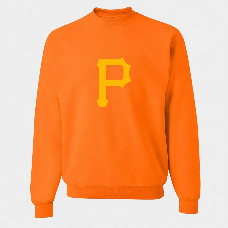 Men's Pittsburgh Pirates Crewneck Sweatshirt - Orange