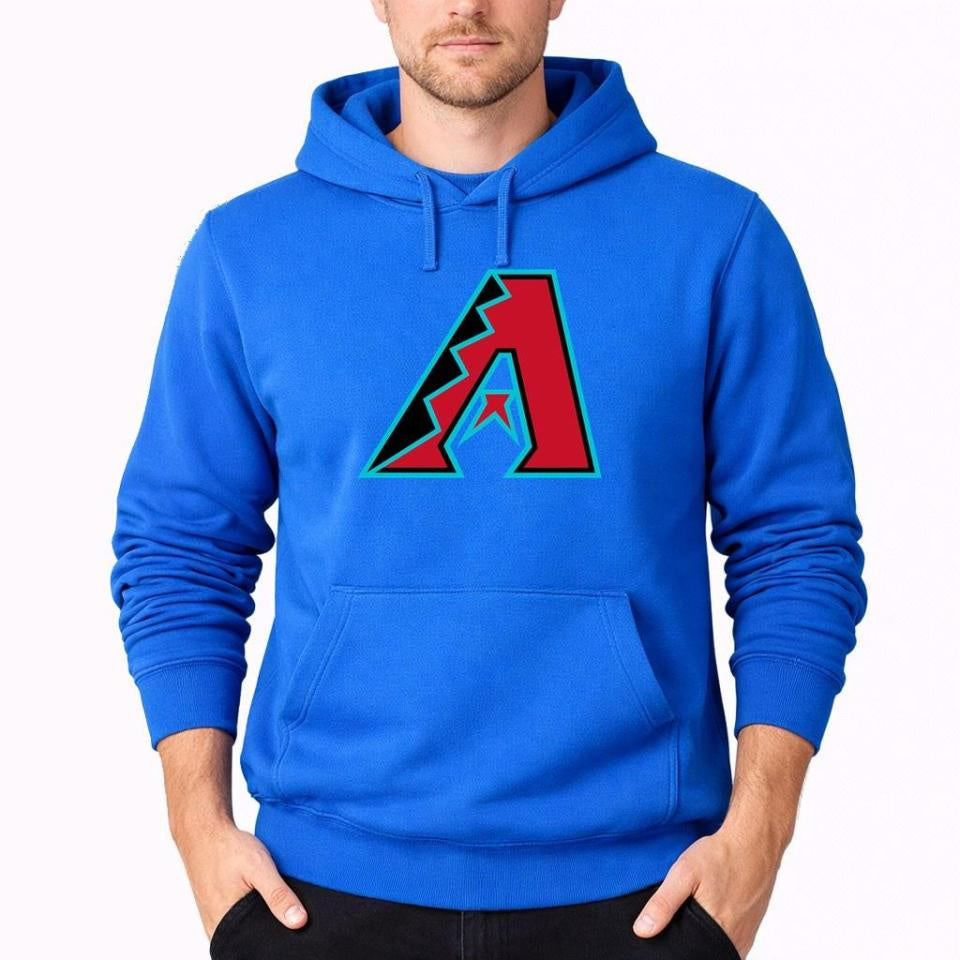Men's Arizona Diamondbacks Pullover Hoodie - Azure
